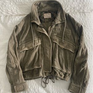 Free People We The Free “Eyes On You Surplus Jacket” Women Small OB1102383
